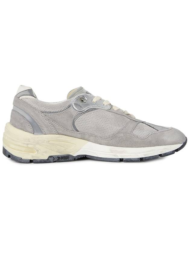 Dad-Star Low Top Sneakers Grey Silver White - GOLDEN GOOSE - BALAAN 5