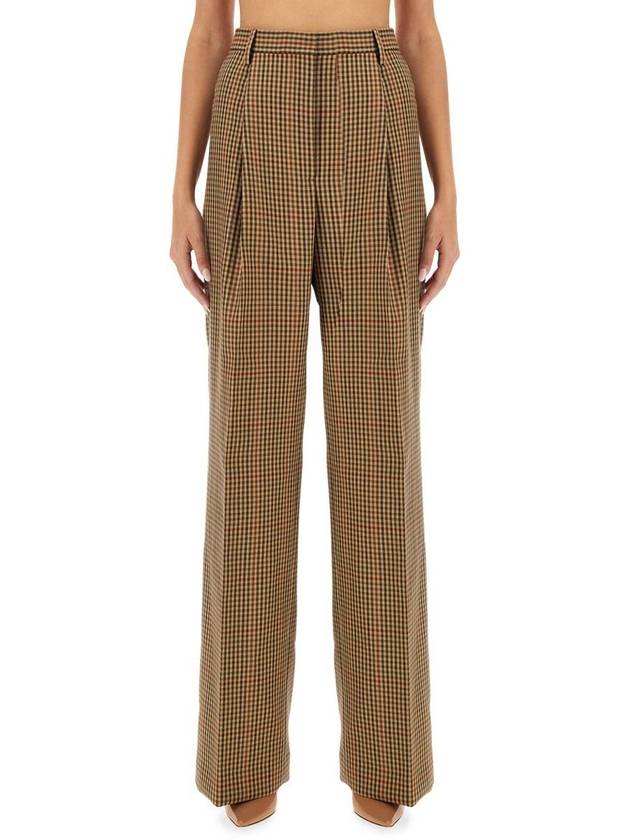 Dries Van Noten Pants With Check Pattern - DRIES VAN NOTEN - BALAAN 1