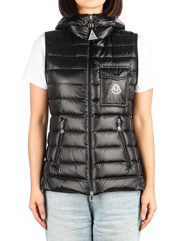 Glygos Down Vest Black - MONCLER - BALAAN 2