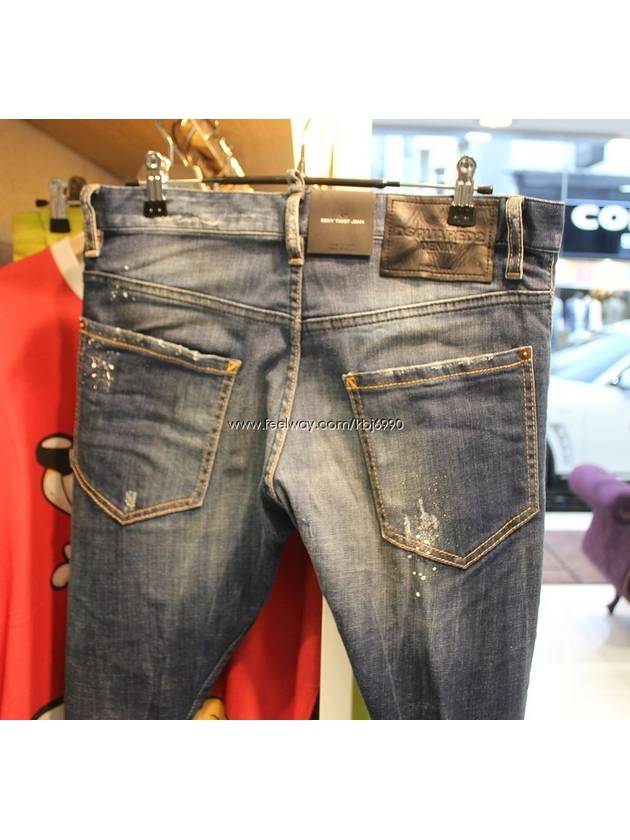 Men's New Knock Washing Sexy Twist Fit Jeans S74LA0832 - DSQUARED2 - BALAAN 7