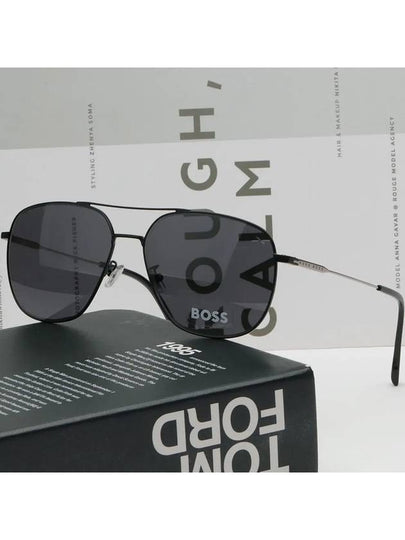 Hugo Boss Sunglasses BOSS1218FSK TI7IR Overfit Men's Boeing Two Bridge - HUGO BOSS - BALAAN 2