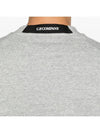 Diagonal Raised Fleece Lens Sweatshirt Grey - CP COMPANY - BALAAN 6