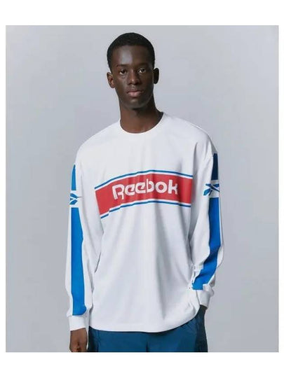 Twin Vector Jersey Long Sleeve White - REEBOK - BALAAN 1