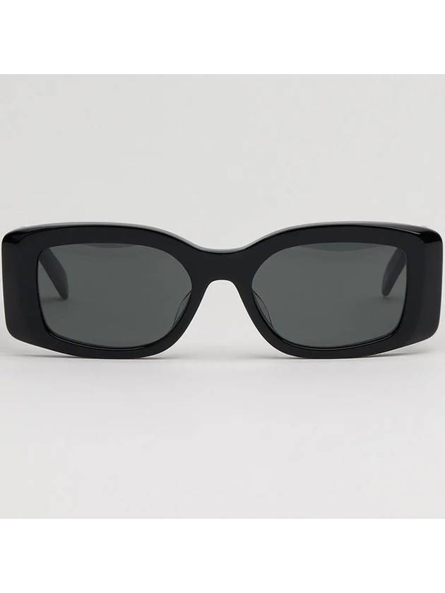 Eyewear Square Acetate Sunglasses Black - CELINE - BALAAN 4