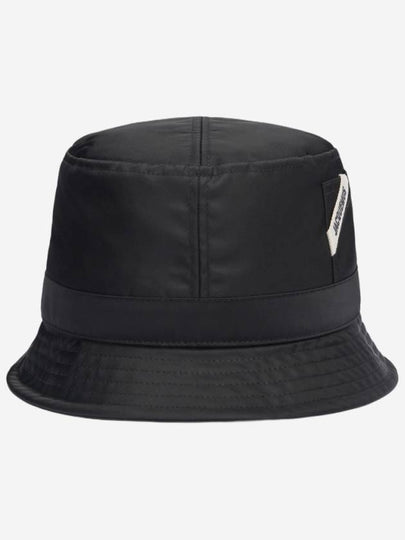 Le Bob Ovalie Nylon Bucket Hat Black - JACQUEMUS - BALAAN 2