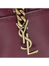 Joan Camera Shoulder Bag Burgundy - SAINT LAURENT - BALAAN 10