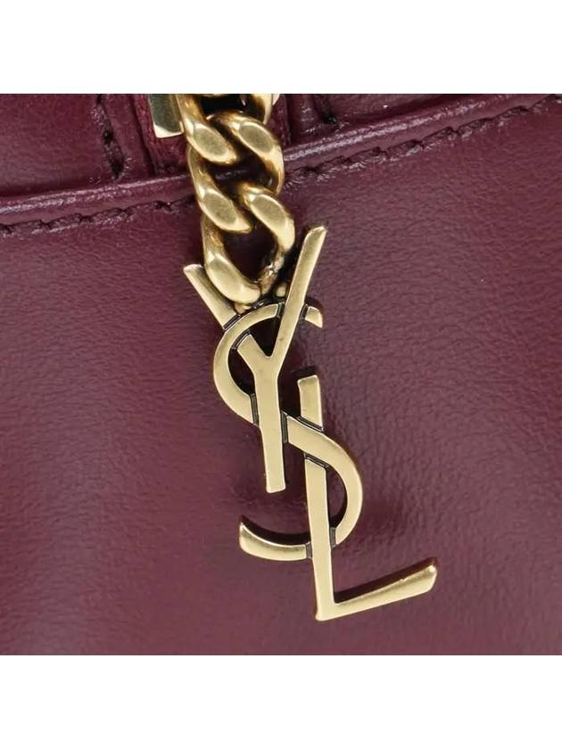 Joan Camera Shoulder Bag Burgundy - SAINT LAURENT - BALAAN 10