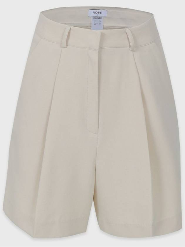 Scent basic pintuck shorts - MICANE - BALAAN 1