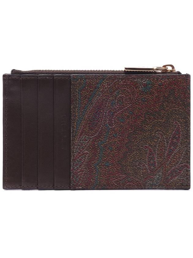 Women s Paisley Zipper Card Wallet WP2E0002 AA001 M0019 24F - ETRO - BALAAN 4