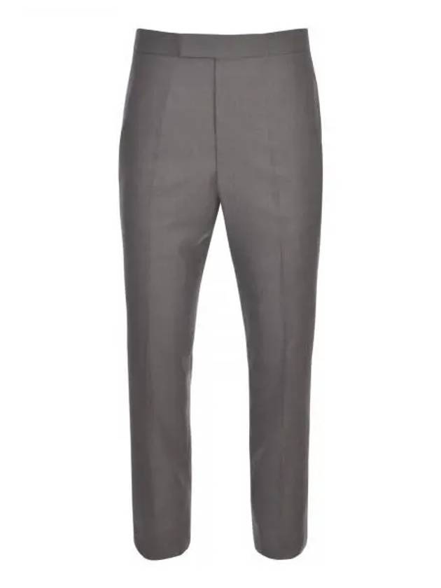 Super 120S Twill Classic Backstrap Trouser Pants Medium Grey - THOM BROWNE - BALAAN 2