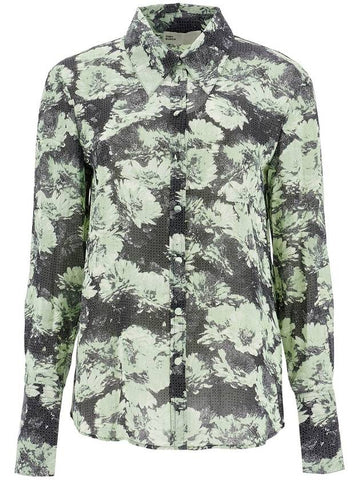 printed viscose shirt - TORY BURCH - BALAAN 1