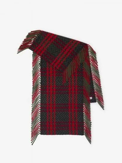 Check print wool scarf 8094687 - BURBERRY - BALAAN 2