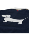 Cotton 4-Bar Hector Polo T- Shirt Navy - THOM BROWNE - BALAAN 11