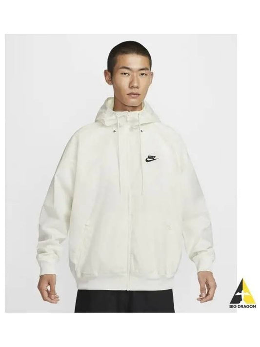 NSW Windrunner Hooded Jacket White Asia DA0002 135 - NIKE - BALAAN 2