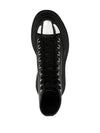 Tread Slick Round-Toe Ankle Boots Black - ALEXANDER MCQUEEN - BALAAN 5