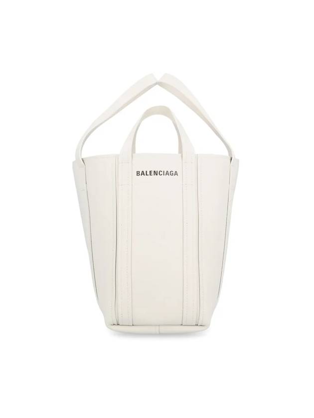 Calfskin Everyday Tote Bag White - BALENCIAGA - BALAAN 1