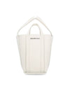 Calfskin Everyday Tote Bag White - BALENCIAGA - BALAAN 1