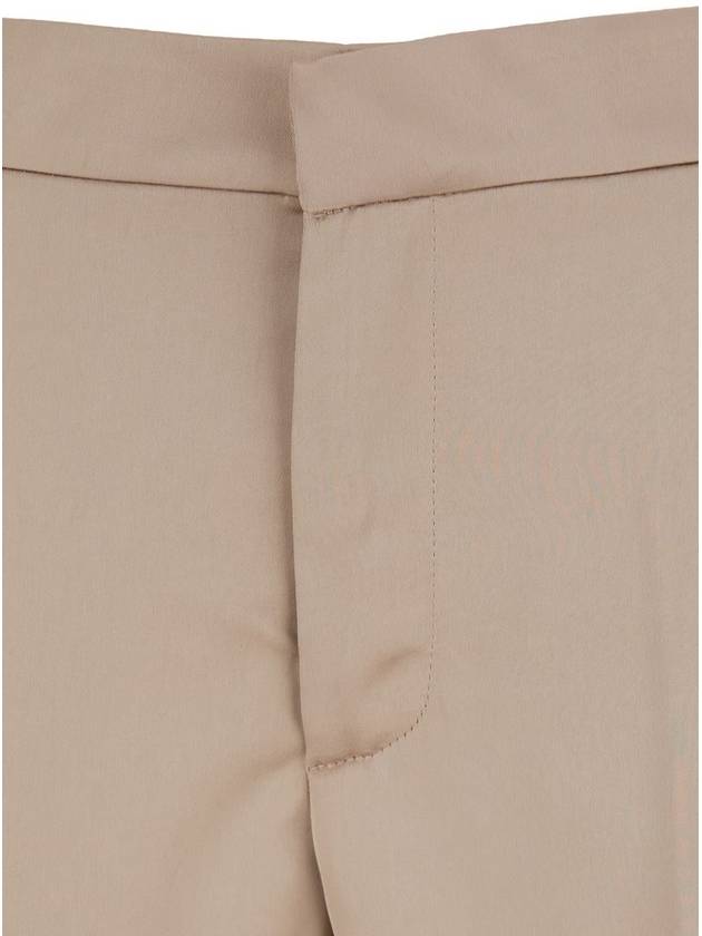 Beige Pants With Pences On The Front In Tech Fabric Woman - ANDAMANE - BALAAN 3