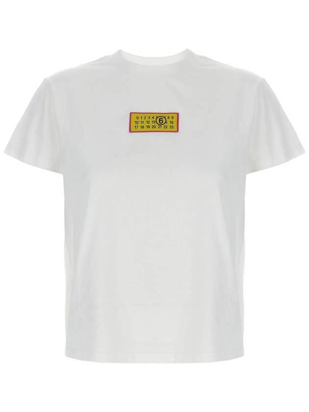 Logo Short Sleeve T-Shirt White - MAISON MARGIELA - BALAAN 2