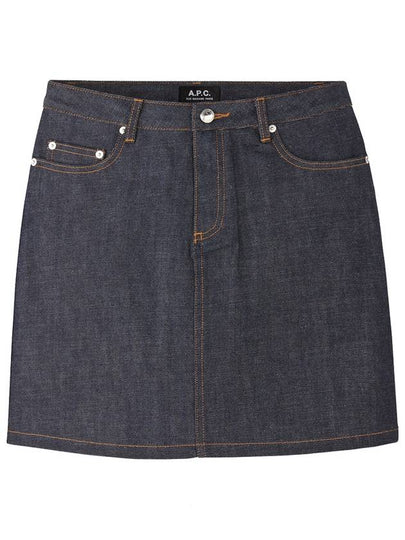 Women's Jupe Standard Denim H-Line Skirt - A.P.C. - BALAAN 2