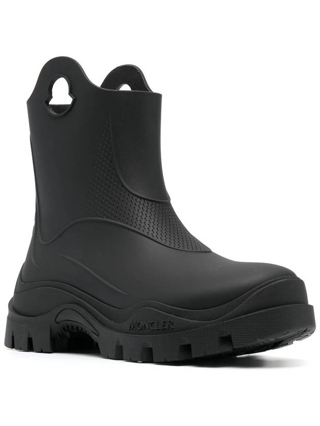 Misty Elastodien Rain Boots Black - MONCLER - BALAAN 3