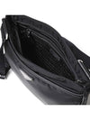 Triangle Logo Re-nylon Saffiano Leather Cross Bag Black - PRADA - BALAAN 6