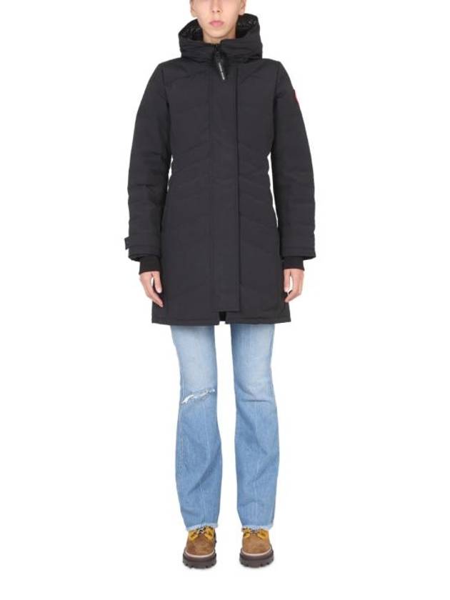 Lorette Hooded Padding Parka Black - CANADA GOOSE - BALAAN 2