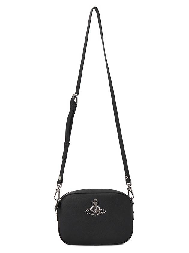 ORB logo Anna cross bag black - VIVIENNE WESTWOOD - BALAAN 7