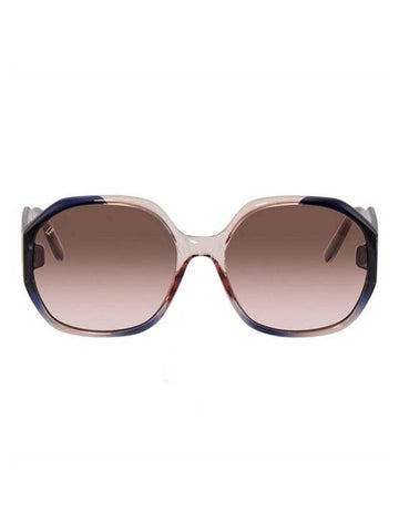 Women s Geometric Sunglasses Beige - SALVATORE FERRAGAMO - BALAAN 1