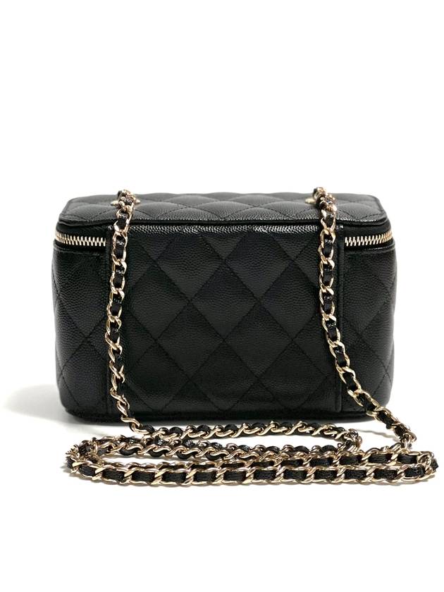 2024 Classic Caviar Rectangular Vanity Bag Black AP1341 WOC - CHANEL - BALAAN 3