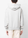 Logo Patch Cotton Hoodie Grey - JIL SANDER - BALAAN 3