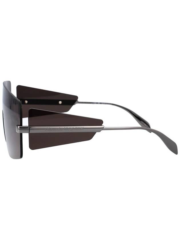 sunglasses AM0460S 001 gray - ALEXANDER MCQUEEN - BALAAN 4