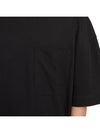 Boxy Short Sleeve T-Shirt Black - LEMAIRE - BALAAN 7