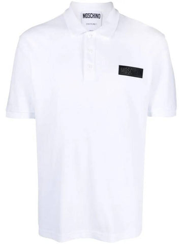 Moschino Polo Shirt With Patch - MOSCHINO - BALAAN 1