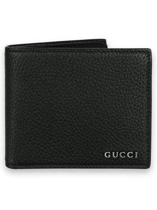 Men's Logo Half Wallet Black - GUCCI - BALAAN 2