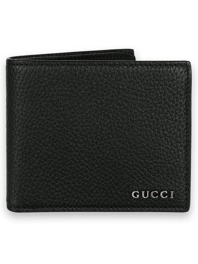 Men's Logo Half Wallet Black - GUCCI - BALAAN 2