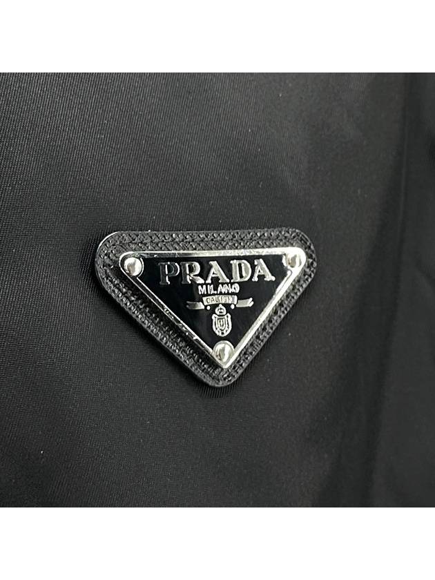 Reversible triangle logo double sided hooded jumper UJL41B - PRADA - BALAAN 10