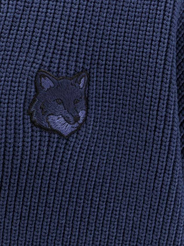 Bold Fox Head Cardigan Navy - MAISON KITSUNE - BALAAN 7