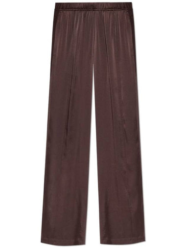 Forte_forte Silk Loose-fit Trousers, Women's, Brown - FORTE FORTE - BALAAN 1