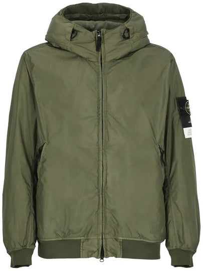 Crinkle Reps R NY Padding Green - STONE ISLAND - BALAAN 2