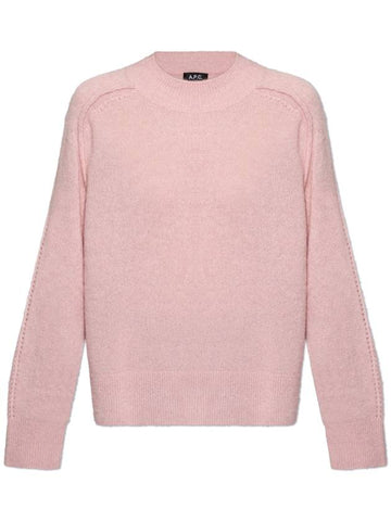 A.P.C. Sweater Naomie, Women's, Pink - A.P.C. - BALAAN 1