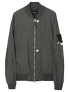 Men's Shadow Project Bomber Jacket Brown - STONE ISLAND - BALAAN 2