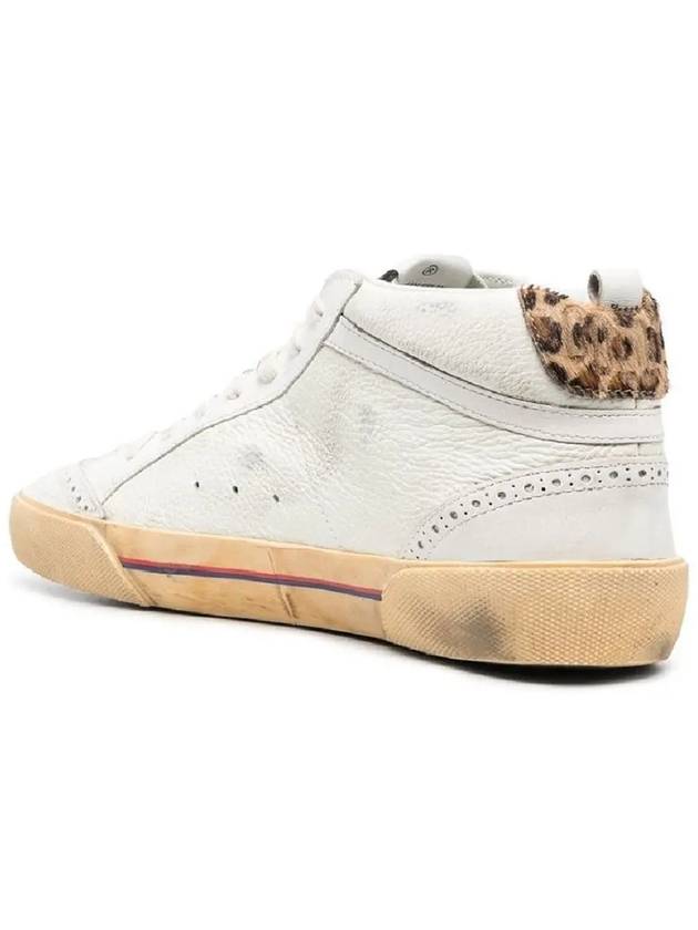 Mid-Star Classic High Top Sneakers Ivory White - GOLDEN GOOSE - BALAAN 3