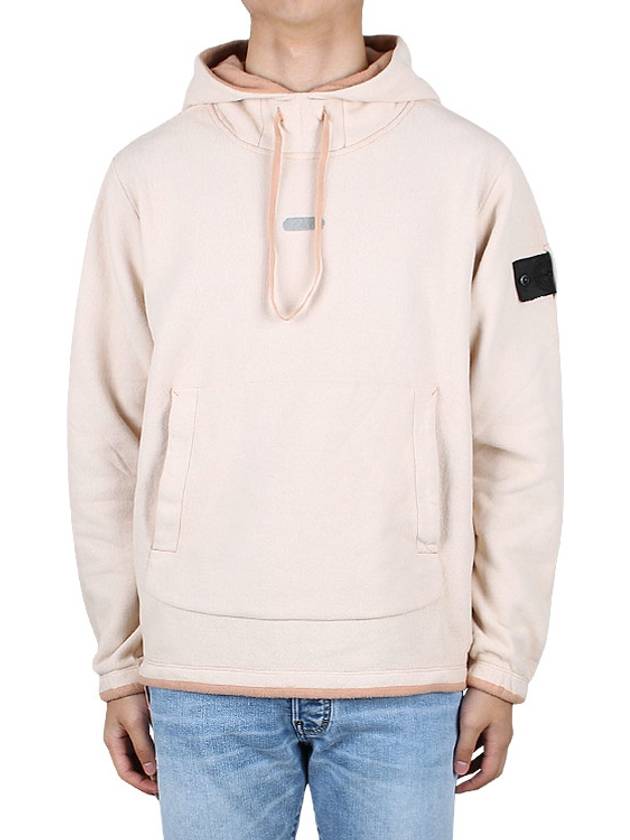 Shadow Project Graphic Hoodie Beige - STONE ISLAND - BALAAN 3