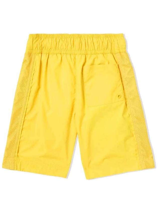 Kids Logo Patch Motif Swim Pants Yellow 8047946 - BURBERRY - BALAAN 3