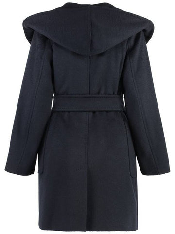 Max Mara Rialto Hooded Camelwool Coat - MAX MARA - BALAAN 1