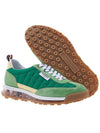 Men's Tech Runner Low Top Sneakers Green - THOM BROWNE - BALAAN 6