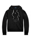 Embroidered Logo Pony Zip-Up Hoodie Black - POLO RALPH LAUREN - BALAAN 2