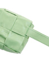 Intrecciato Cassette Mini Belt Bag Pistachio - BOTTEGA VENETA - BALAAN.