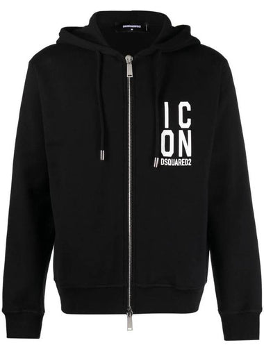 logo print hooded zip-up S79HG0012S25516 - DSQUARED2 - BALAAN 1